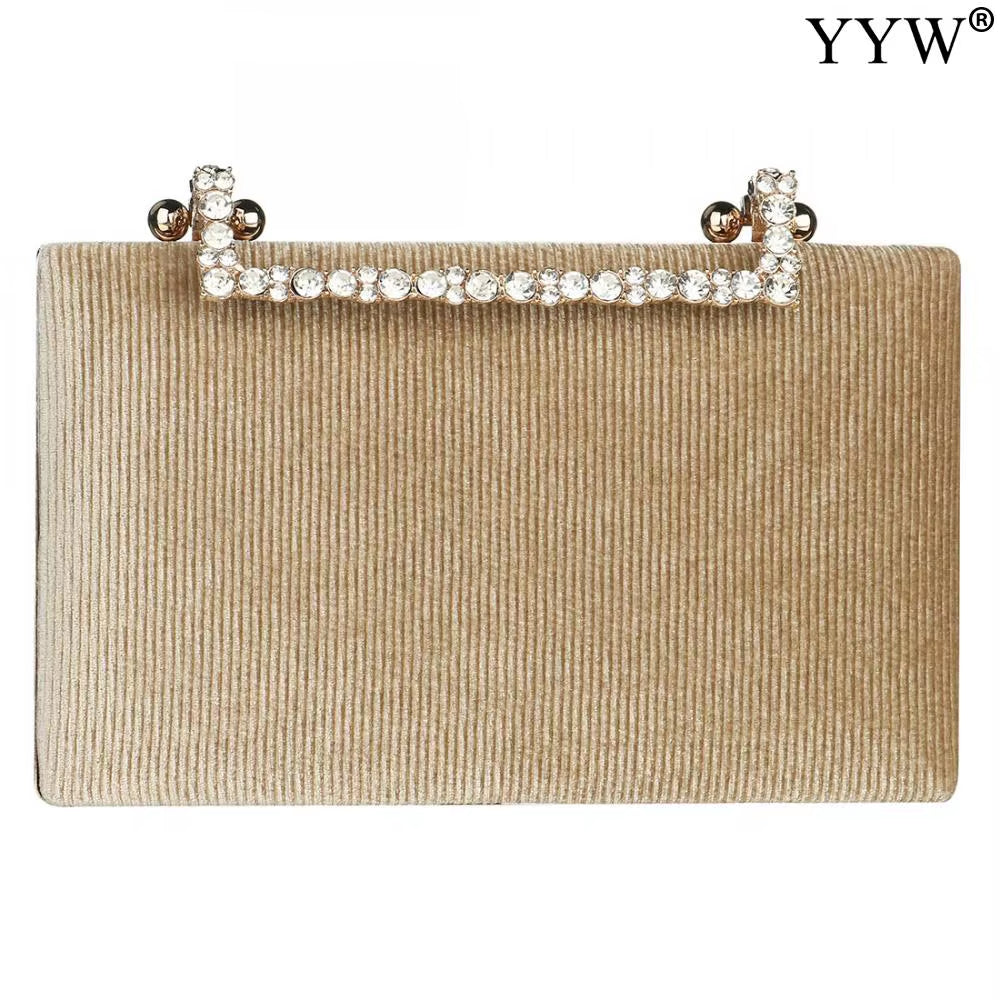 Flannelette Clutch Bag Elegant Luxury Women Bag Shoulder Handbags Ladies Wedding Party Pouch Evening Clutch Bags Bolsa Feminina